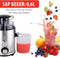 alpina Sapcentrifuge - Groente- en Fruitpers - Juicer - 0,6L Sapkan - 1L Pulpbak - 2 Snelheden