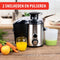 alpina Sapcentrifuge - Groente- en Fruitpers - Juicer - 0,6L Sapkan - 1L Pulpbak - 2 Snelheden