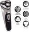 alpina Scheerapparaat met Trimmer - Shaver - Baardtrimmer met Reinigingsborsteltje en Beschermkap