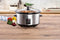 alpina Slowcooker 3.5L - Crockpot Slow Cooker met Warmhoudfunctie - Multicooker met Keramische Binnenpan en Glazen Deksel - 240W - RVS