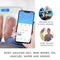 alpina Smart Home - Slimme Personenweegschaal - met Lichaamsanalyse - o.a. Gewicht, Vetpercentage en Spiermassa - met App - tot 8 Gebruikers