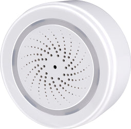 alpina Smart Home Slimme Sirene - Bewegingssensor - 90dB - 8 Geluiden - Alarm voor Binnen