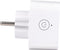 alpina Smart Home - Slimme Stekker - Smart Plug voor Binnen - 3680W - Tijdschema's - Verbruiksmeter - App en Stem Besturing