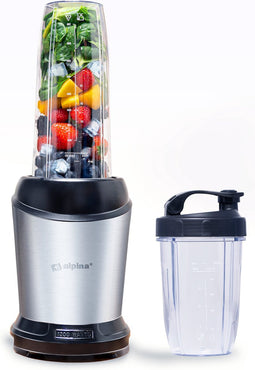 alpina Smoothie Maker - Blender To Go 500ml tot 1L - 1200W - RVS