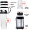 alpina Smoothie Maker - Blender To Go 500ml tot 1L - 1200W - RVS