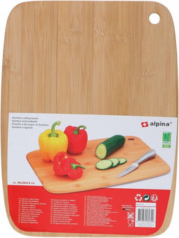 alpina Snijplank Hout - 38x28x0.8cm - Broodplank - Bamboe