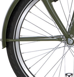 Alpina Spatbordstang set 20 Cargo army green matt