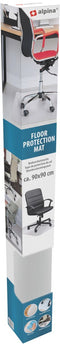 alpina Stoelmat - Vloerbeschermer - 90 x 90 CM - Transparant