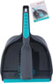 Alpina Stoffer en Blik 23 x 35 cm | Donkergrijs met blauw