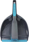 Alpina Stoffer en Blik 23 x 35 cm | Donkergrijs met blauw