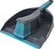 Alpina Stoffer en Blik 23 x 35 cm | Donkergrijs met blauw