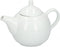 Alpina Theepot Keramiek | Wit | 13 x 19,5 cm