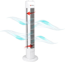 Alpina Torenventilator - 45 Watt - 78 cm - Oscillerend - Wit