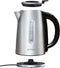 alpina Waterkoker - 230V - 2200W - 1,7 L - Temperatuur Instelbaar - RVS - Digitaal - Zilverkleurig