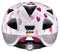 Alpina Ximo Fietshelm Kinderen, wit/roze Hoofdomtrek 45-49cm