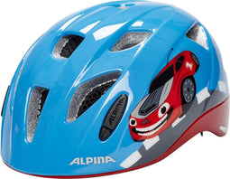 Alpina Ximo Flash Fietshelm Kinderen, red car Hoofdomtrek 47-51cm