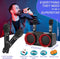 ALPOWL - Draagbare Karaokemachine - Bluetooth Speaker - Inclusief 2 Draadloze Microfoons