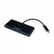 V7 V7UC3U-HUB-BLK-1E - USB-C naar 5-in-1 Hub - 3x USB 3.2 type-A - Zwart