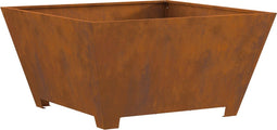vidaXL - Vierkante - Vuurkorf - 80x80x40 - cm - Weerbestendig - Staal