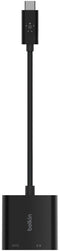 Belkin INC001BTBK - USB-C Ethernet + Oplaadadapter - 60W Opladen - Zwart