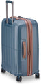 Delsey St. Tropez - Reiskoffer 67 cm - Anti-diefstal rits en geruisloze wielen - Blauw
