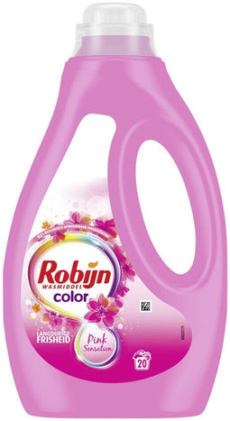 Robijn Color Pink Sensation - Vloeibaar Wasmiddel - 90% biologisch afbreekbaar - 1 l (20 wasbeurten)