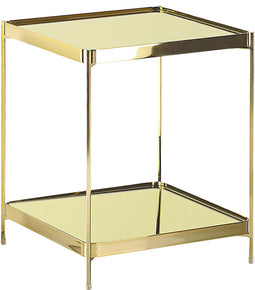 ALSEA - Bijzettafel klein - Goud - Metaal