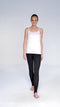 dressforfun - Legging dames S - open hiel en baal - zwart