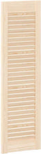 vidaXL - Kastdeuren - met - lamellen - 2 - st - 99x29,5 - cm - massief - grenenhout