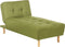 ALSTEN - Chaise longue - Groen - Symmetrisch - Polyester