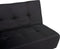 ALSTEN - Hoekslaapbank - Zwart - Linkerzijde - Polyester