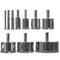 Bigstren Diamant gatenzagen - Set van 10