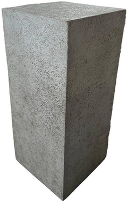 PTMD Zuil Laina - 35x35x80 cm - Cement - Wit