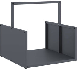 vidaXL - Brandhoutrek - 40x40x40 - cm - koudgewalst - staal - antracietkleurig