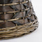 House of Seasons Lorens - Kerstboommand - H21 x Ø50 cm - Donkerbruin