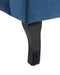 ALTA - Chesterfield fauteuil - Blauw - Fluweel