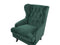 ALTA - Chesterfield fauteuil - Groen - Fluweel