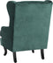 ALTA - Chesterfield fauteuil - Groen - Fluweel