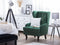 ALTA - Chesterfield fauteuil - Groen - Fluweel