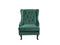 ALTA - Chesterfield fauteuil - Groen - Fluweel
