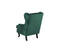ALTA - Chesterfield fauteuil - Groen - Fluweel