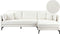 ALTAN - Hoekbank - Wit - Linkerzijde - Bouclé