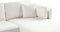 ALTAN - Hoekbank - Wit - Linkerzijde - Bouclé
