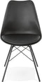 Alterego Byblos - Design Stoel - Zwart Industrieel Design - 55x45x83cm