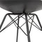 Alterego Byblos - Design Stoel - Zwart Industrieel Design - 55x45x83cm