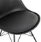 Alterego Byblos - Design Stoel - Zwart Industrieel Design - 55x45x83cm