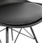 Alterego Byblos - Design Stoel - Zwart Industrieel Design - 55x45x83cm