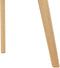 Alterego - GABY - Ronde nesttafels - Bruin - 50x50x45 cm