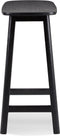 Alterego Mini Dumas - Barkruk - Natuurlijk Eikenhout - 41x32x76cm