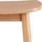 Alterego Mini Dumas - Barkruk - Zwart Hout - 41x32x66cm
